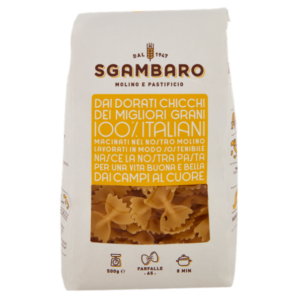 Sgambaro Farfalle N°65 500 g