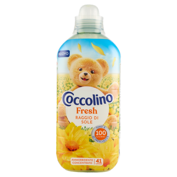 Coccolino Ammorbidente Concentrato Fresh Raggio di Sole 41 Lavaggi 952 ml