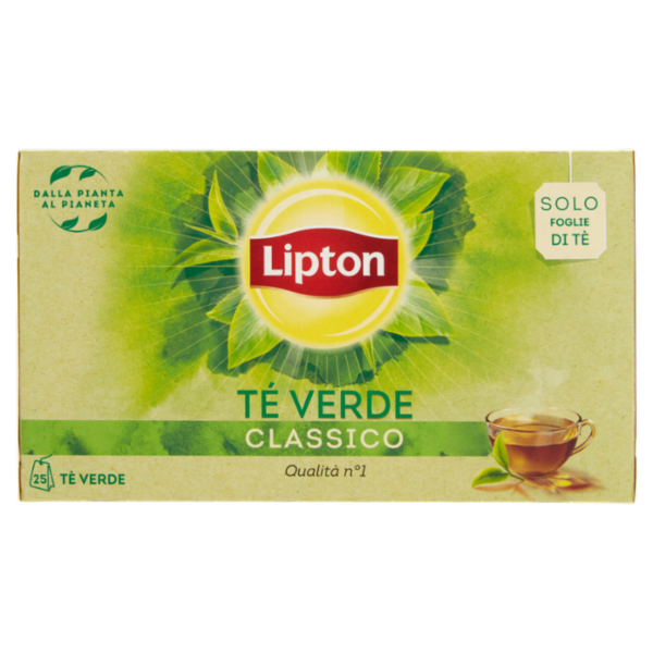 Lipton Tè Verde Classico 25 Filtri 32,5 g