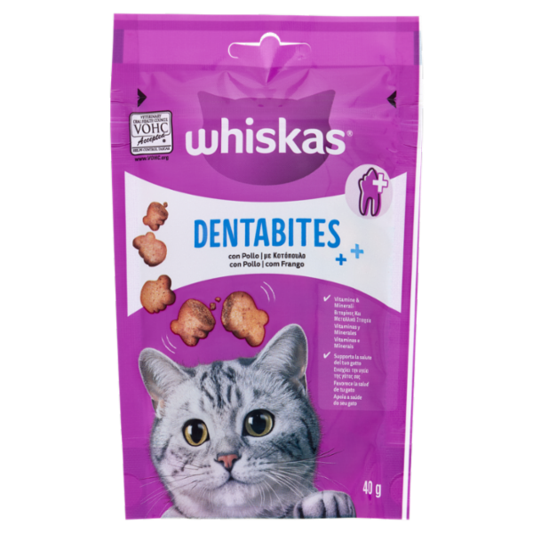 Whiskas Snack Gatto Dentabites 40 g