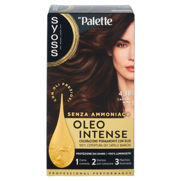 Syoss By Palette Oleo Intense 4-18 Castano Moka