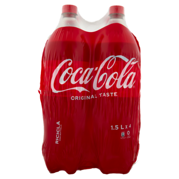 Coca-Cola Original PET 4 x 1,5 L