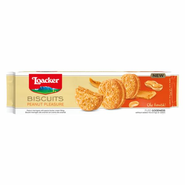 Loacker Biscuits Peanut Pleasure 80 G
