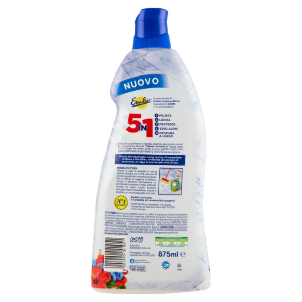 Emulsio LavaIncera Marmo 5in1 Ibisco e Orchidea 875 ml