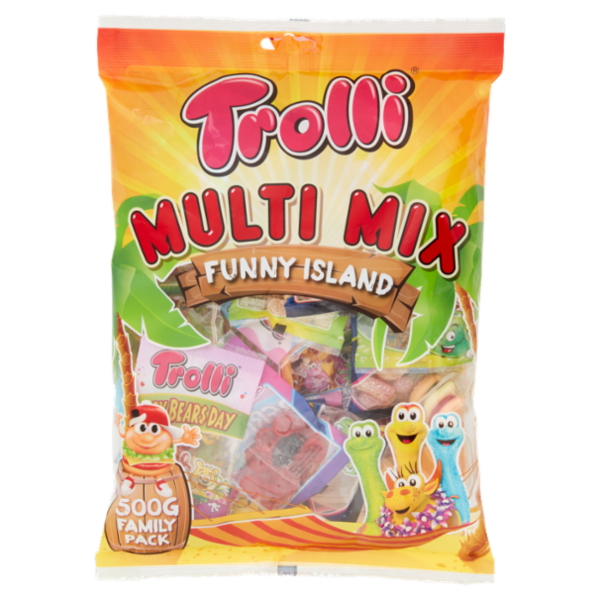 Trolli Multi Mix Funny Island 500 g