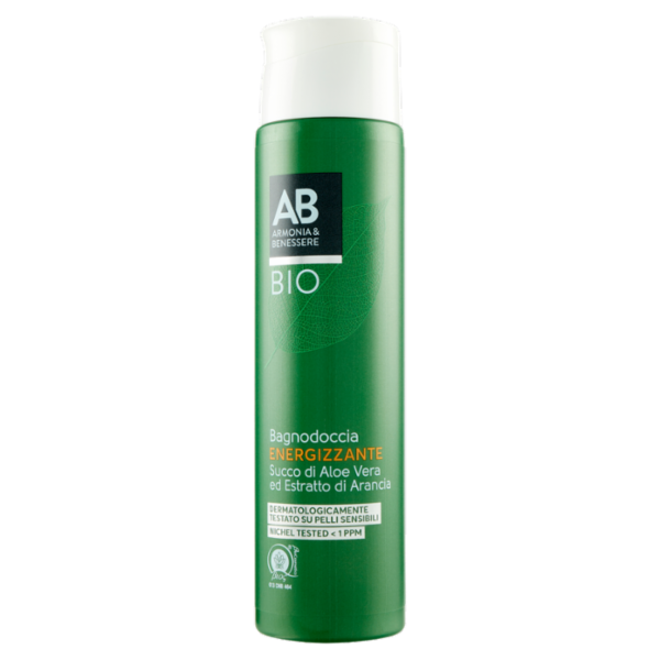 Armonia & Benessere Bagnodoccia Energizzante Bio con Succo di Aloe Vera ed Estr. di Arancia 300 ml