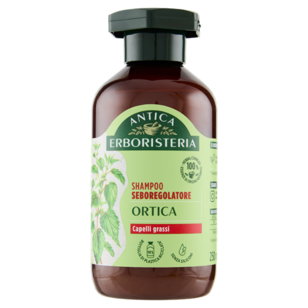 Antica Erboristeria Shampoo Seboregolatore Ortica Capelli grassi 250 ml