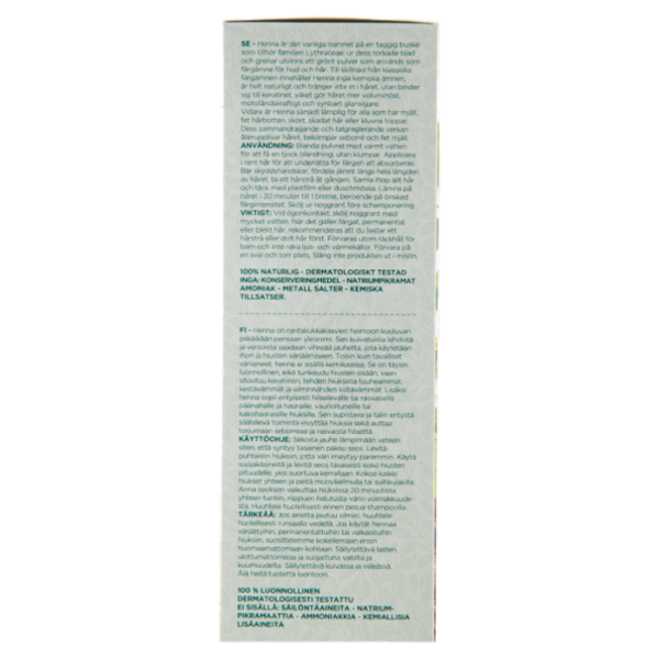 Naturaverde Natural Beauty Henné Capelli Castano 100 g