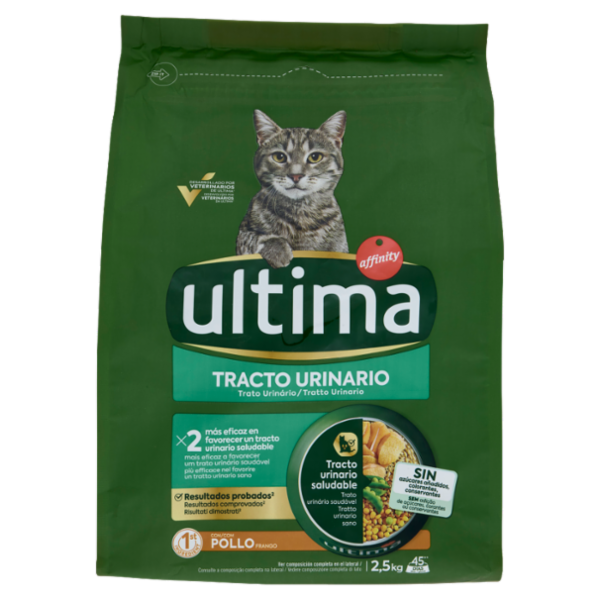 ultima Cat Tratto Urinario con Pollo 2,5 kg