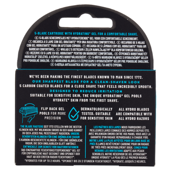 Wilkinson Sword Hydro 5 confezione di 4 lame