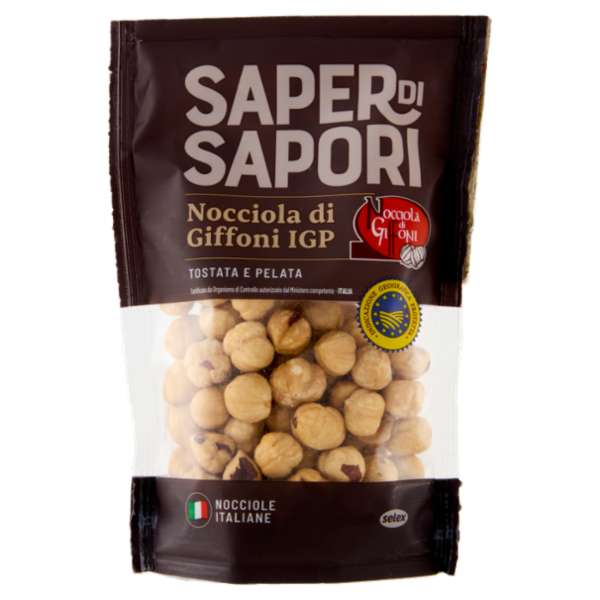 Selex Saper di Sapori Nocciole di Giffoni I.G.P. Tostate e Pelate 100 g