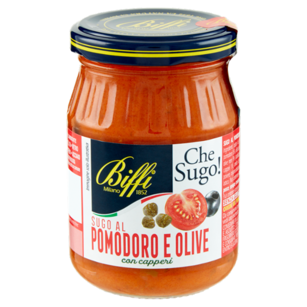 Biffi Che Sugo! Sugo al Pomodoro e Olive con capperi 190 g