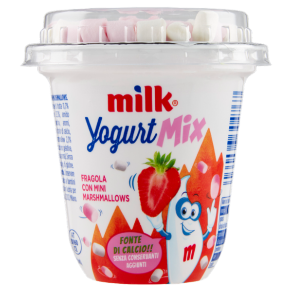 Milk Yogurt Mix Fragola con Mini Marshmallows 110 g