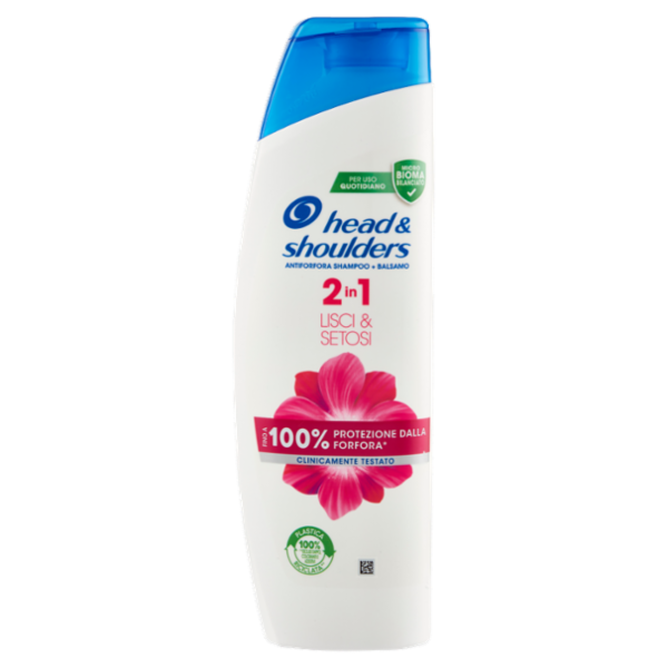 Head & Shoulders Antiforfora Shampoo + Balsamo 2in1 Lisci & Setosi 225 ml
