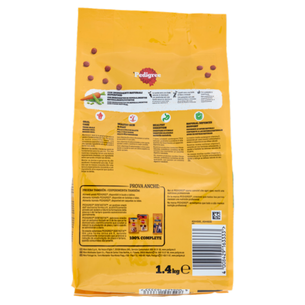 Pedigree Adult Mini con Pollo e Verdure 1.4Kg