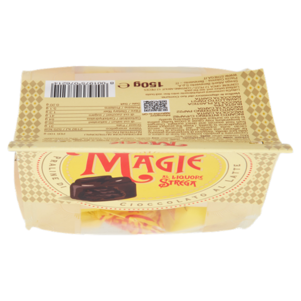 Strega Magie al Liquore Strega Praline di Cioccolato al Latte 150 g