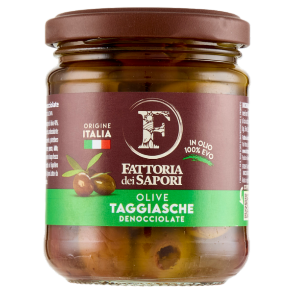 Fattoria dei Sapori Olive Taggiasche Denocciolate 180 g
