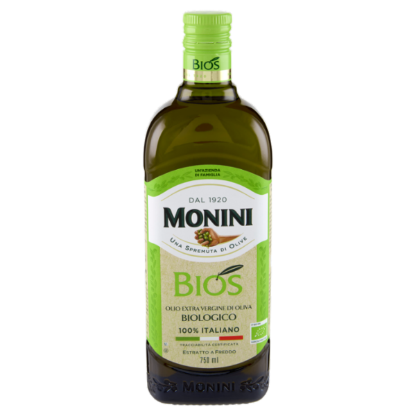 Monini Bios Olio Extra Vergine di Oliva Biologico 750 ml