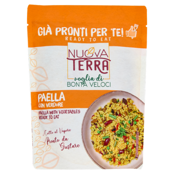 Nuova Terra Già Pronti per Te! Paella con Verdure 220 g