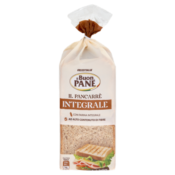 il Buon Pane il Pancarrè Integrale 330 g