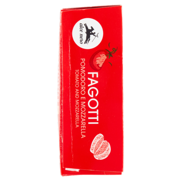 alce nero Fagotti Pomodoro e Mozzarella Surgelati 4 pezzi 250 g