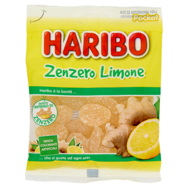 Haribo Zenzero Limone 80 g