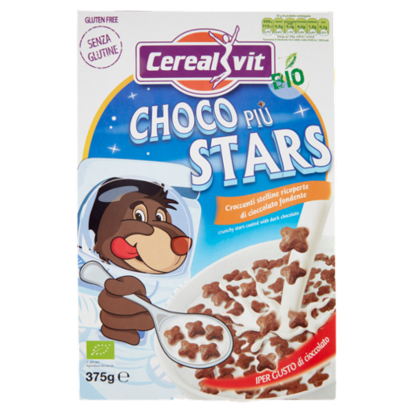 Cerealvit Bio Choco Più Stars 375 g