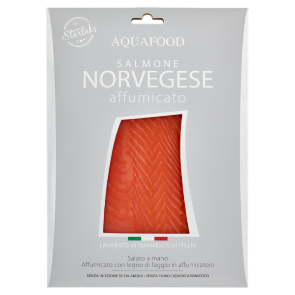 Aqua Food Salmone Norvegese affumicato 100 g