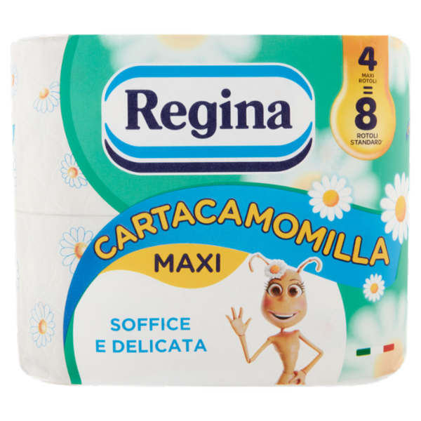 Regina Cartacamomilla carta igienica 4 rotoli