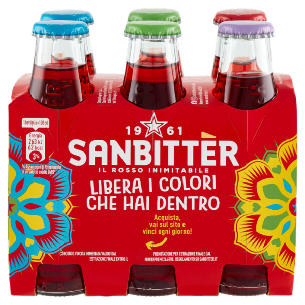 SANBITTER Rosso 6 x 10 cl