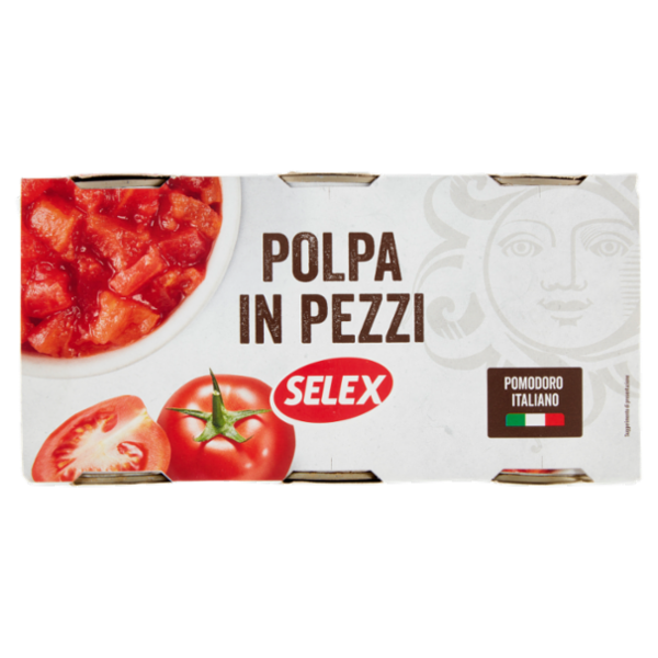 Selex Polpa di Pomodoro 3x400 g