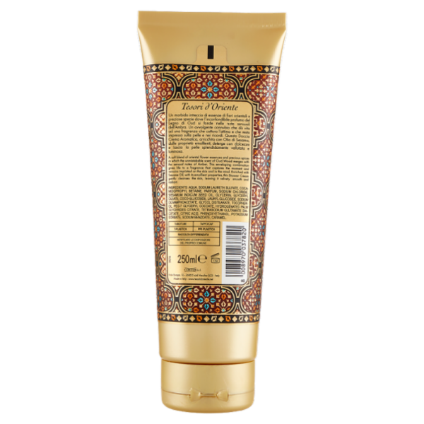 Tesori d'Oriente Royal Oud Doccia Crema Aromatica Oud e Olio di Sesamo 250 ml