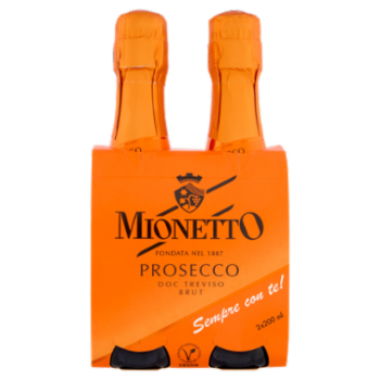 Mionetto Prestige Collection Prosecco DOC Treviso Brut 2 x 200 Ml