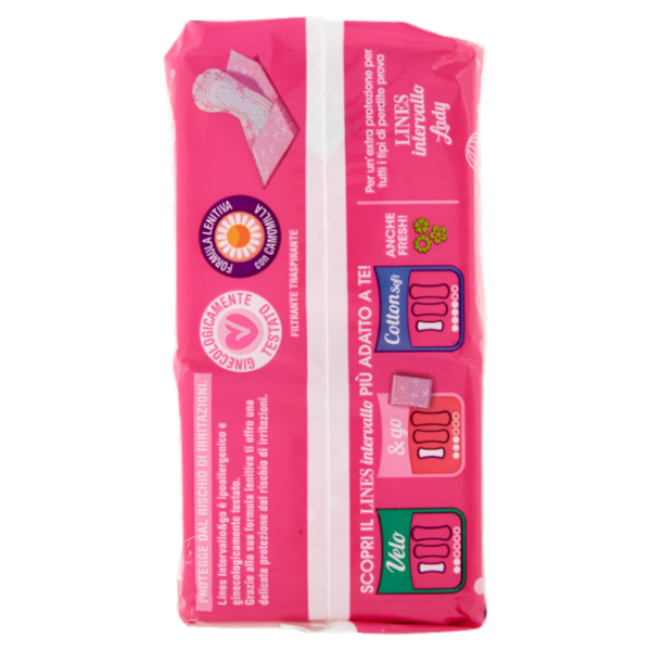 Lines intervallo & go Regular 60 pz