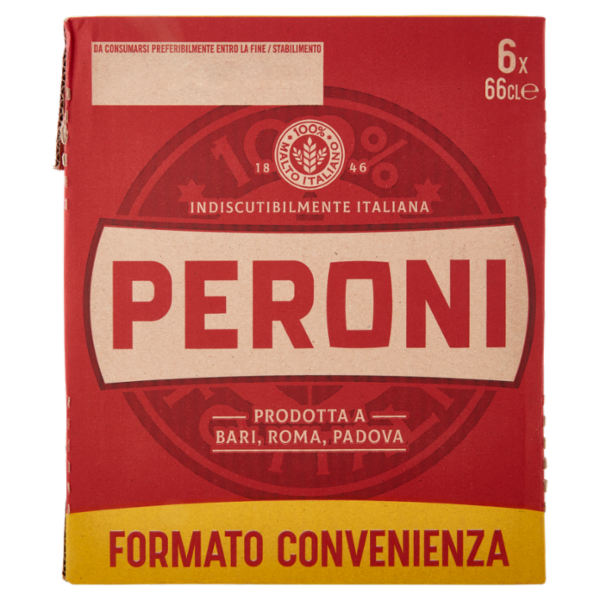 Peroni Birra 6 x 66 cl