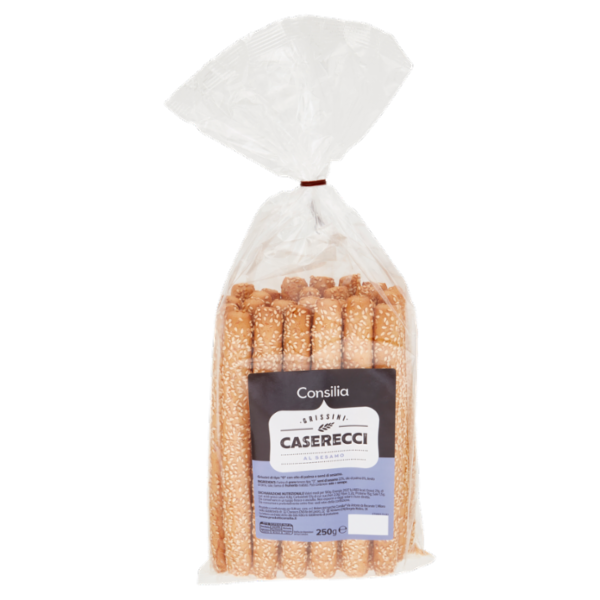 Consilia Grissini Caserecci al Sesamo 250 g 