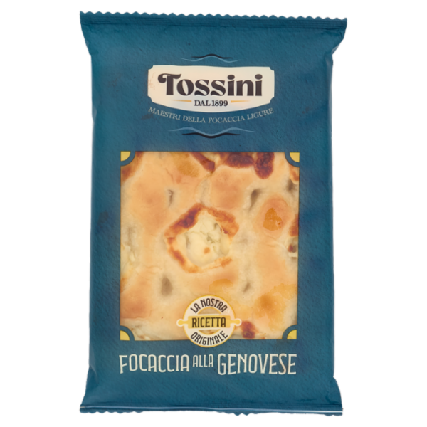 Tossini Focaccia alla Genovese Focaccia con Stracchino 200 g
