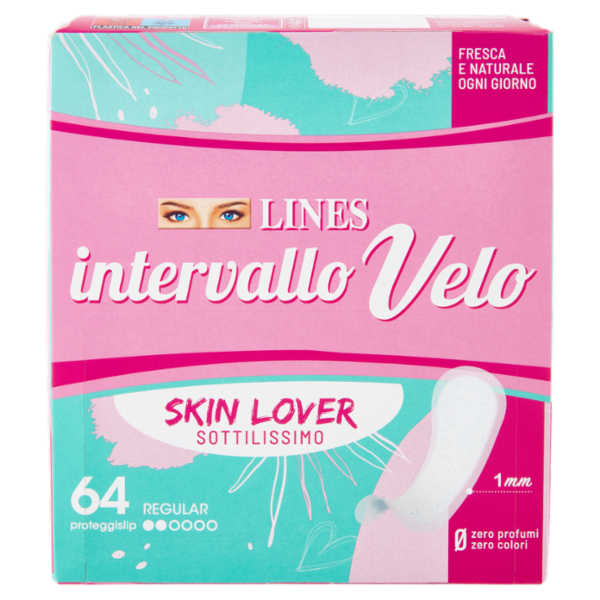 Lines intervallo Velo Skin Lover Regular 64 pz