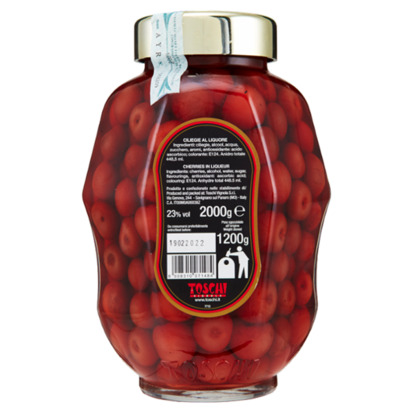 Toschi Ciliegie Spiritose al Liquore 2000 g
