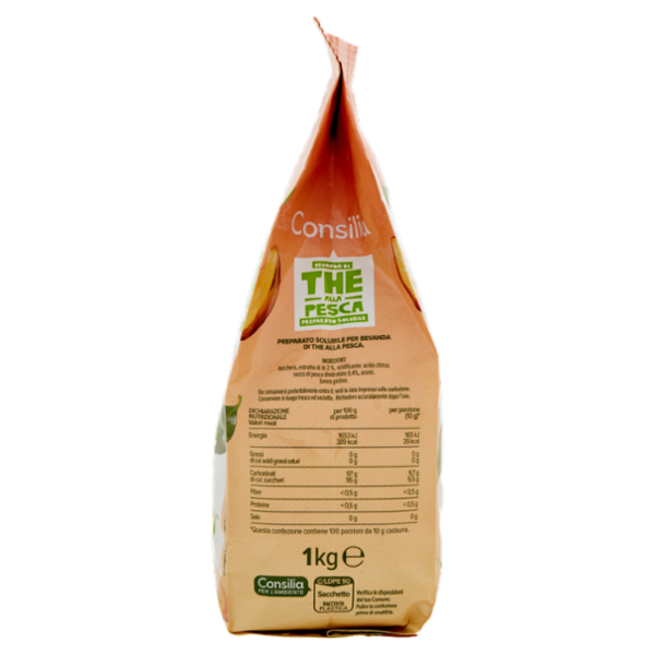 Consilia Preparato Solubile per Bevanda di The alla Pesca 1 kg