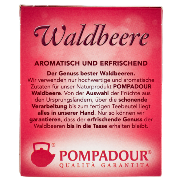 Pompadour Infuso Mora Lampone bustine 20 x 3 g