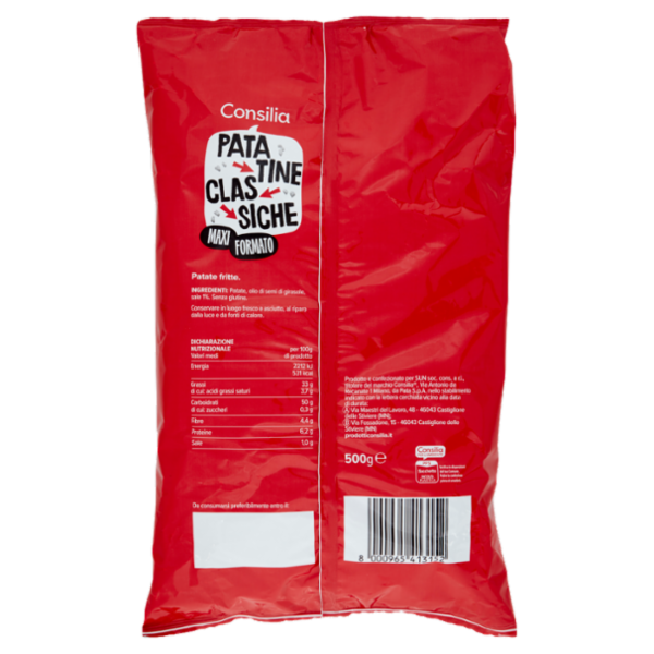 Consilia Patatine Classiche 500 g