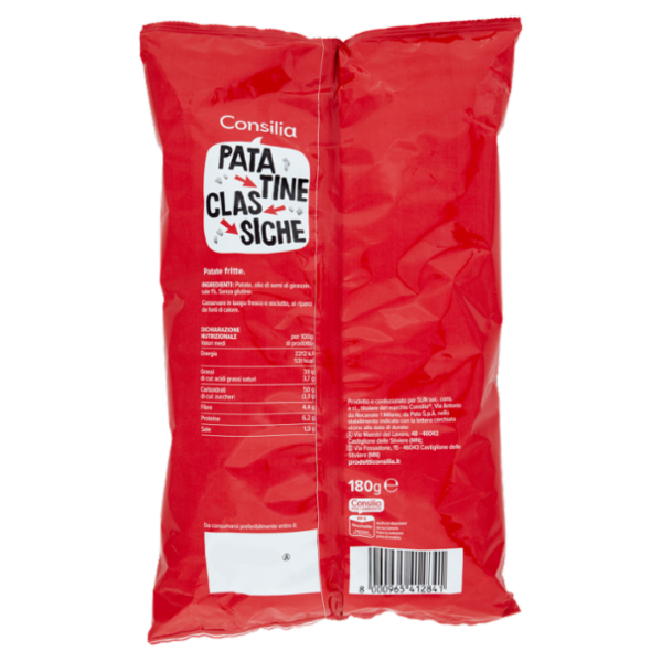 Consilia Patatine Classiche 180 g