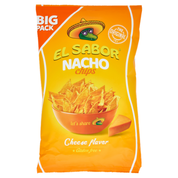 El Sabor Nacho chips Cheese flavour 180 g