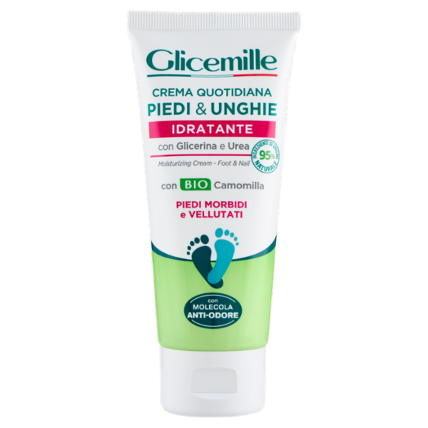 Glicemille Crema Quotidiana Piedi & Unghie Idratante 100 mL