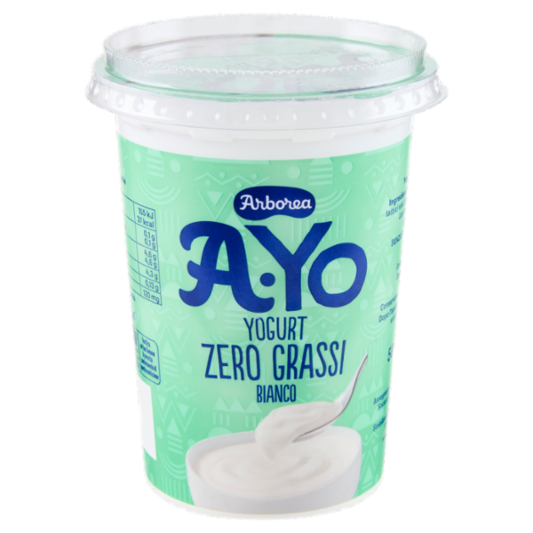 Arborea A-Yo Yogurt Zero Grassi Bianco 500 g