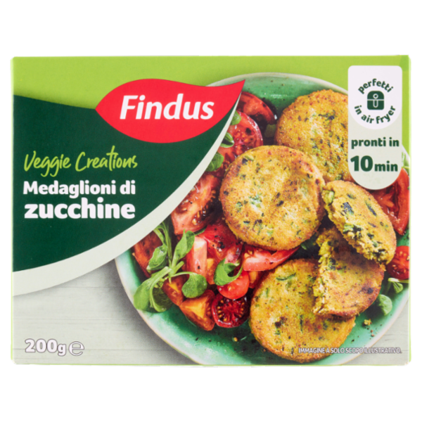 Findus Veggie Creations Medaglioni di Zucchine 200 g