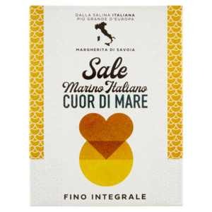 Cuor Di Mare Sale Marino Italiano Fino Integrale 1000 g