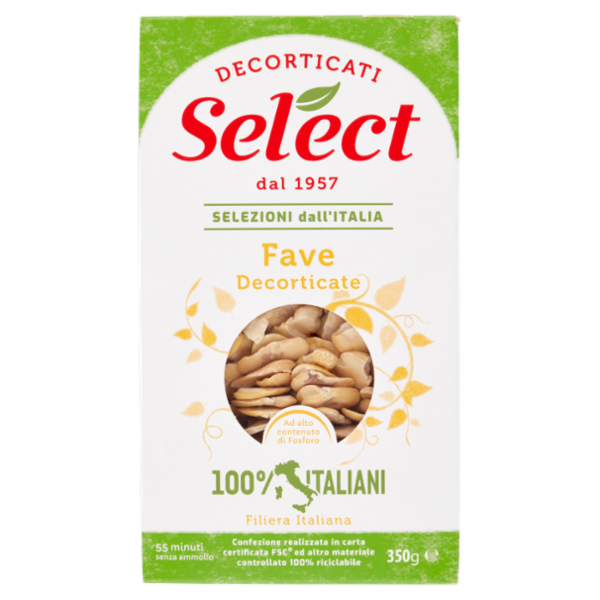 Select Selezioni dall'Italia Fave Decorticate 350 g