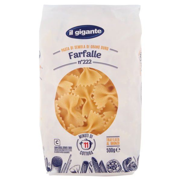 IL GIGANTE Farfalle n°222 500 g